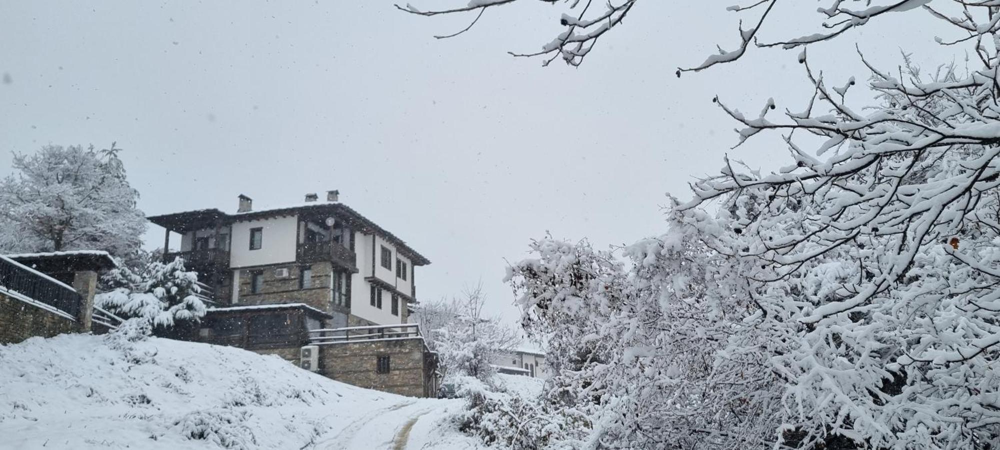 Панорама Хаус Лещен И Еко Къщи Дървена И Землянка Leshten Exterior foto