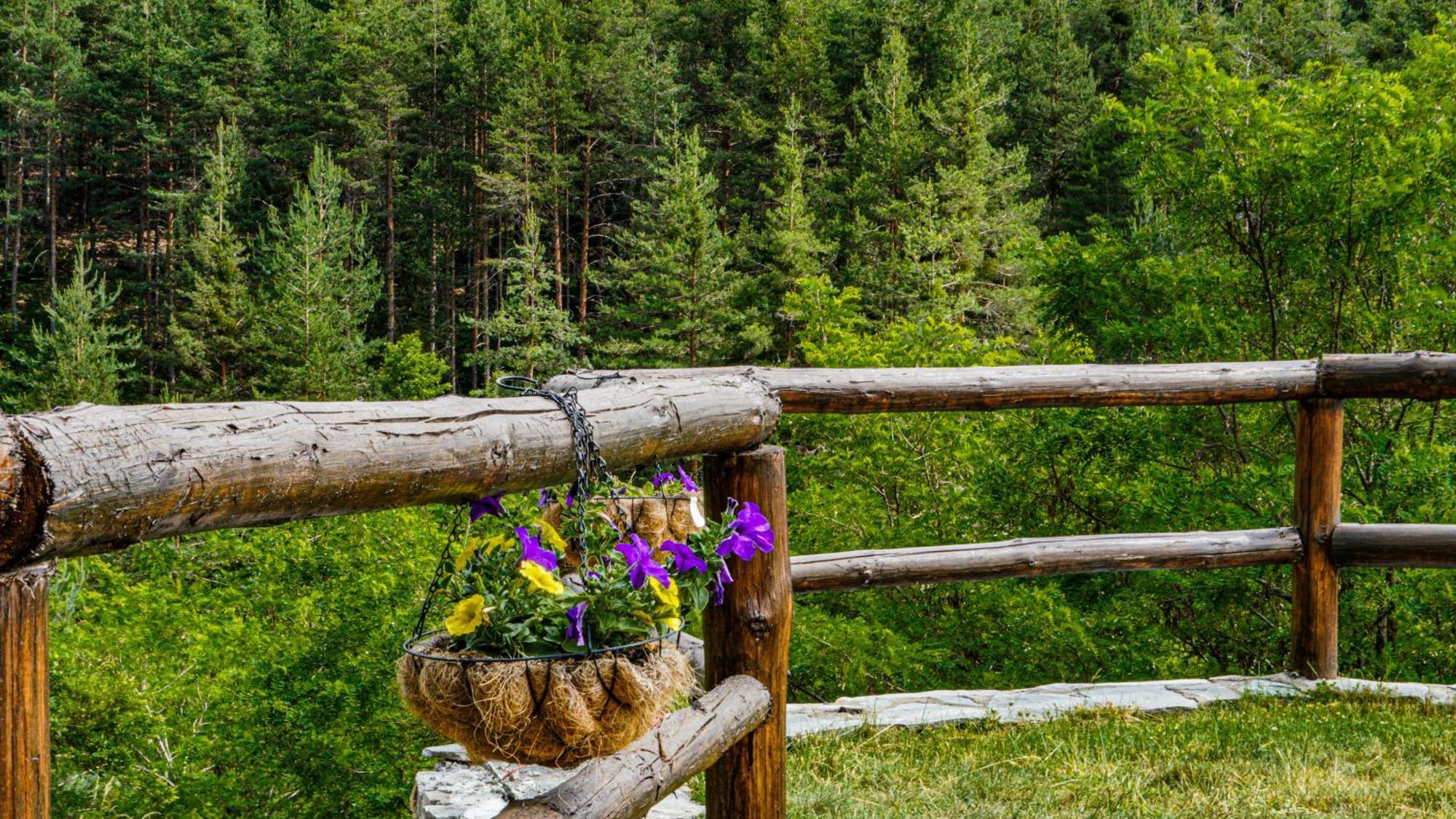 Панорама Хаус Лещен И Еко Къщи Дървена И Землянка Leshten Exterior foto